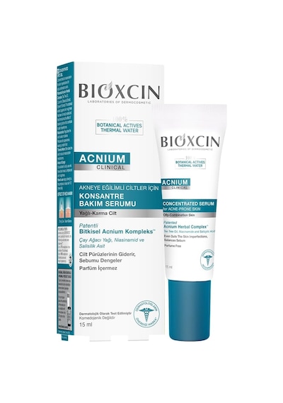 Acnium Konsantre Bakım Serumu 15 Ml Akneye Eğilimli Ciltler İçin Sebum Dengeleyici Ve Nemlendirici Serum