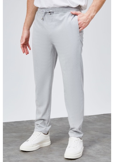 HLT Jeans Erkek Gri Relaxed Fit Yandan Cepli Beli Lastikli Bağcıklı Duble Paça Jogger Pantolon Bolt-1998 Gri HLT Jeans Erkek Gri Relaxed Fit Yandan Cepli Beli Lastikli Bağcıklı Duble Paça Jogger Pantolon Bolt-1998 Gri