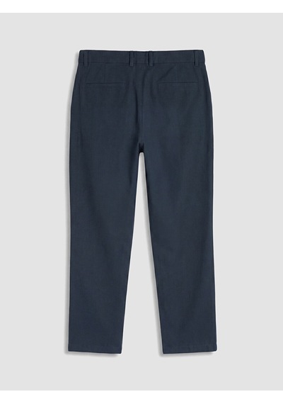Lcw Vision Lacivert Regular Fit %100 Keten Erkek Pantolon