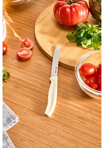 Dr. Inox Domates Bıçağı Krem 22 Cm Krem