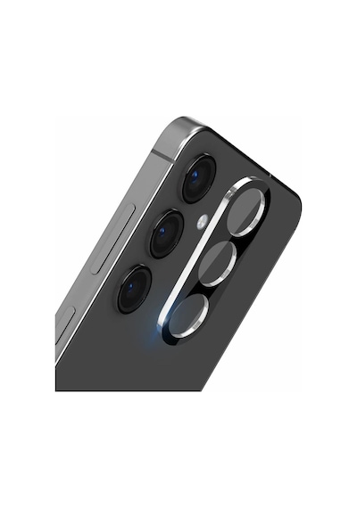 Samsung Galaxy Uyumlu S24 Fe Kamera Koruyucu 3d Temperli Cam Şeffaf