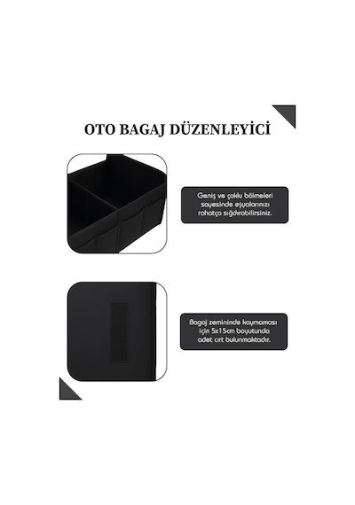 Yuga Oto Bagaj Düzenleyicisi Bagaj Çantası Tarif Edildiği Gibi