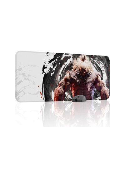 Street Fighter Kaymaz Dikişli Kauçuk Oyuncu Mousepad V4 - 90x40 Xxl Gaming Mouse Pad Fare Altlığı