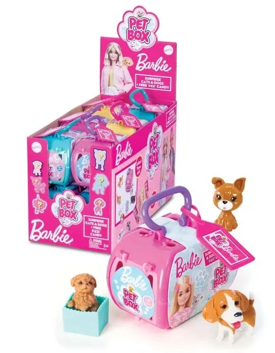 Barbie Puppy Surprise Pet Box Sürpriz Yavru Köpek Ve Aksesuar Seti 1 Adet