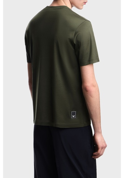 Emporio Armani Erkek T Shirt Em005491 Af24839 U8121 Haki Haki