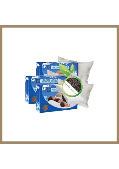 Bezos Bonie Gürültüsüz Uyku Yastığı 3 Adet Karabuğday Yastığı 50x70cm 22 Çok Renkli