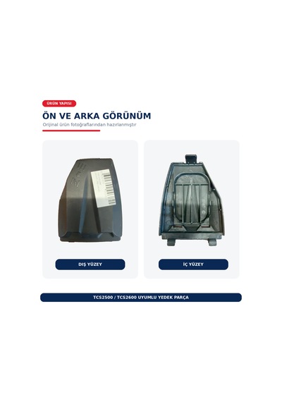 Tcs2500 / Tcs2600 Uyumlu Hava Filtresi Kapağı