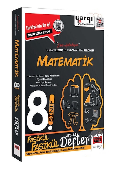 Yargı Ders Arkadaşım 8.sınıf Matematik Fasikül Fasikül Akıllı Defter