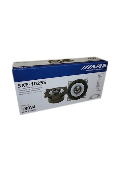 Alpine 10cm Hoparlör - Alpine Sxe-1025s Kapı Hoparlörü 10 Cm - Alpine Profesyonel Hoparlör 10cm