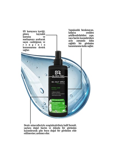Black Red Sea Salt Spray 200 ML