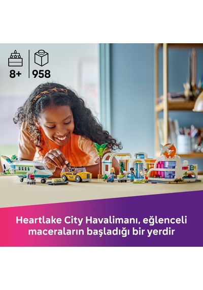 Lego Friends Heartlake City Havaalanı Ve Uçak 42656 - 8 Yaş & Üzeri Çocuklar İçin Yaratıcı Oyuncak Yapım Seti 958 Parça Lego Friends Heartlake City Havaalanı Ve Uçak 42656 - 8 Yaş & Üzeri Çocuklar İçin Yaratıcı Oyuncak Yapım Seti 958 Parça