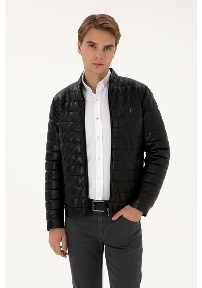 U.s. Polo Assn. Erkek Siyah Deri Mont-kaban 50317321-001 001sıyah