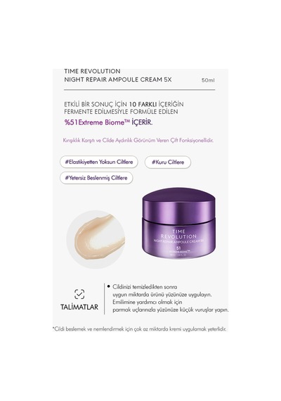Missha Time Revolution Night Repair Special Set 5'li