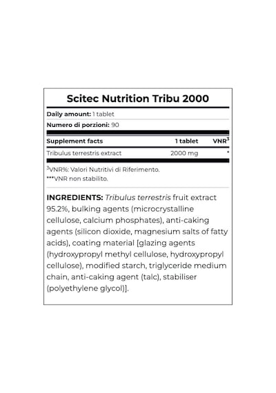 Scitec Nutrition Tribulus 2000 / 90 Tabs