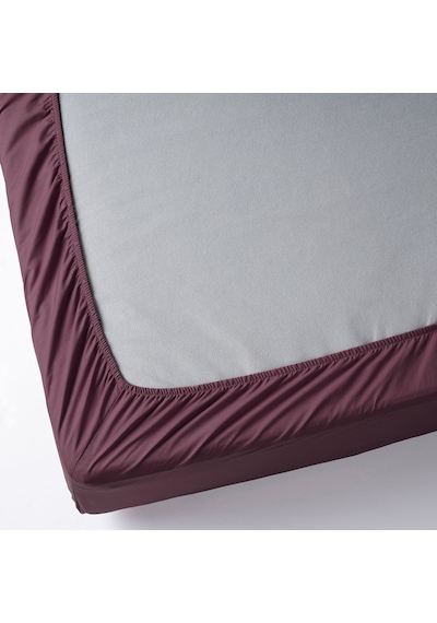 Ikea Ullvıde 1 Tek Kişilik Çarşaf 90 X 200 Cm Koyu Bordo