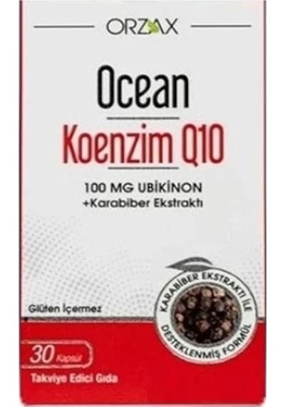 Orzax Ocean Koenzim Q10 30 Kapsül