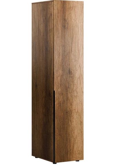 Oryana Tek Kapaklı Gardırop-koyu Ceviz 45x210x62 Cm