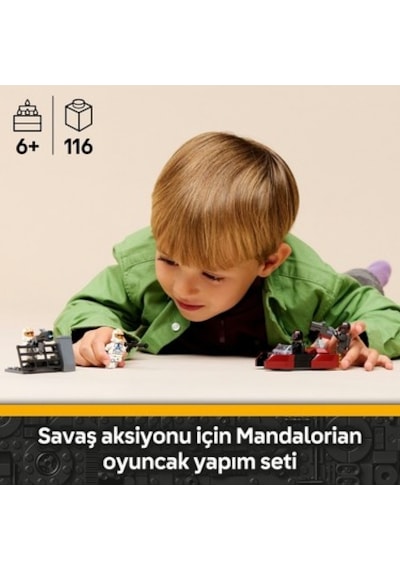 Mandalore Kuşatması Savaş Paketi 6 Yaş Ve Üzeri İçin Yaratıcı Oyuncak