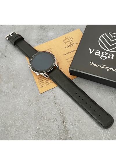 Vagave Huawei Watch Gt / Gt2 / Gt2E / Gt2Pro 42-46Mm Deri Kordon (498115420)