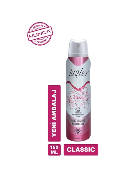 Hunca Jagler Classic Kadın Deodorant 150 Ml Yeni Ambalaj