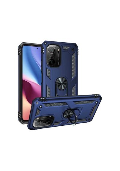 Xiaomi Mi 11i Kılıf Zore Vega Kapak Mavi