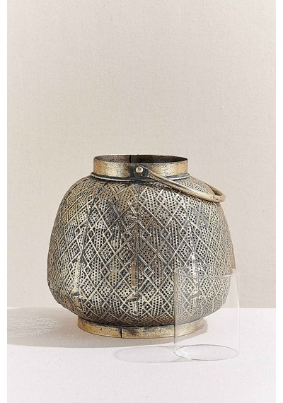 Pasabahce Motif Metal Mumluk L - 1 Adet Cok Renkli