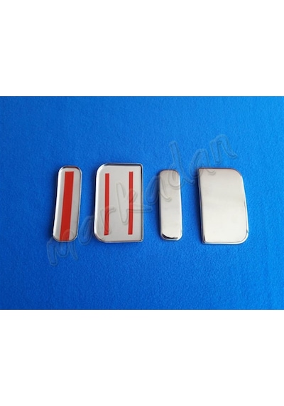 Citroen Berlingo Krom Kapı Kolu 1996-2008 4 Kapı Paslanmaz  Çelik