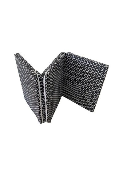 Katlanır Yatak Yer Yatağı Sünger Yatak Taşınabilen Tek Kişilik 80x180 Kara Çatı 6 Cm