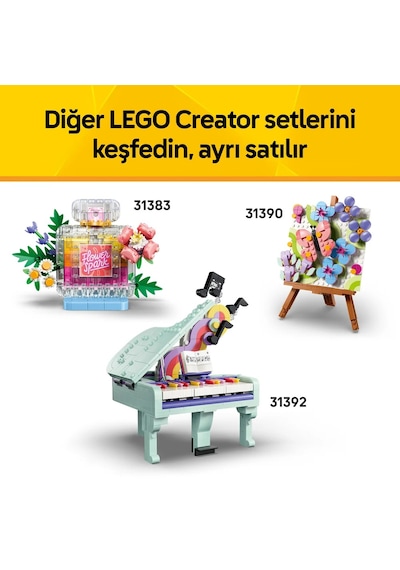LEGO® Creator 3’ü 1 Arada Saklama Bölmeli Tasarım Çanta 31391 - 8+ için Bavul veya Saklama Kutusu Olan Oyuncak Yapım Seti (272P)