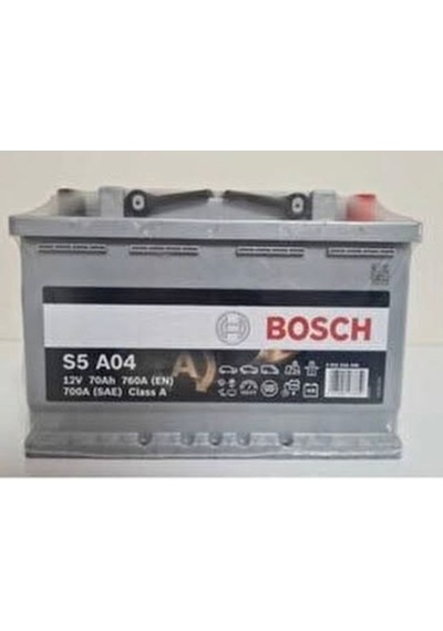 12V 70 AMPER 760AEN AGM START STOP BOSCH AKÜ 2 YIL GARANTİLİ