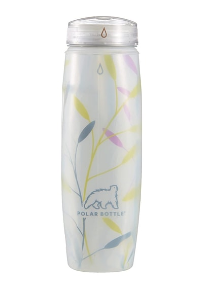 Polar Bottle Ergo Insulated Graphic Termos 0.65 Litre-Pembe-Yeşil Pembe - Yeşil