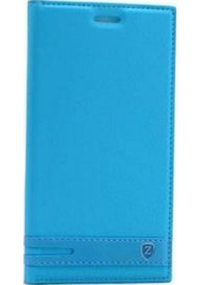 K5 Note İle Uyumlu Elite Serisi Kapaklı Kılıf Turkuaz
