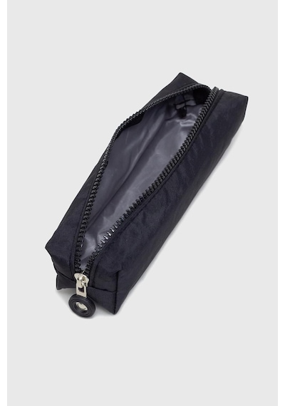 Kaff106 Krinkıl Kumaş Unisex Tek Bölmeli Suya Dayanıklı Parmak Kalemlik Kalem Kutusu Siyah Genel