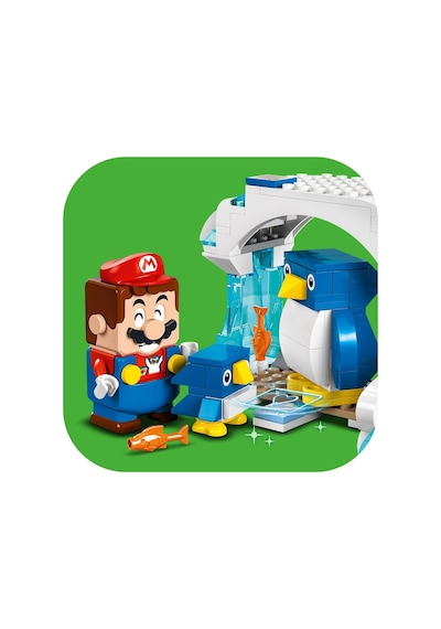 LEGO® Super Mario™ Penguin Ailesi Kar Macerası Ek Macera Seti 71430-7+ Yaratıcı Oyuncak Yapım Seti - 228 Parça