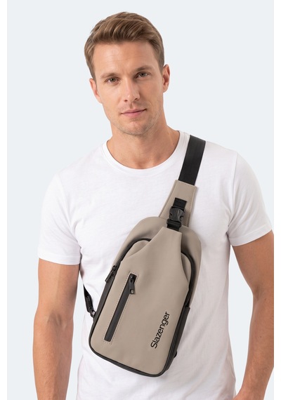 Slazenger Lorıs Unisex Gri Çapraz Çanta