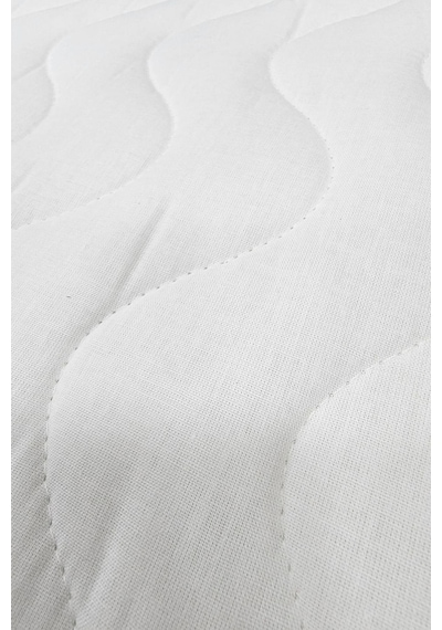 %100 Pamuk Sıvı Geçirmez Yatak Koruyucu Cotton Box Lastikli Alez Beyaz