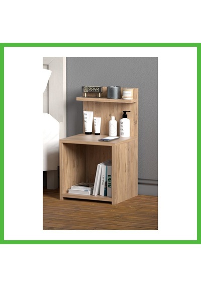 Vaveni Açık Raflı Komodin Ceviz 63 Cm Arz Diğer