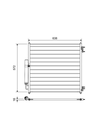 Valeo 814053 Klima Radyatoru Lr034503 Lr035791 Lr110621