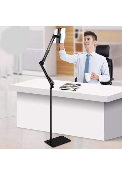 Metal Ayaklı Katlanabilir 140 Cm Tablet ve Telefon Tutucu Stand