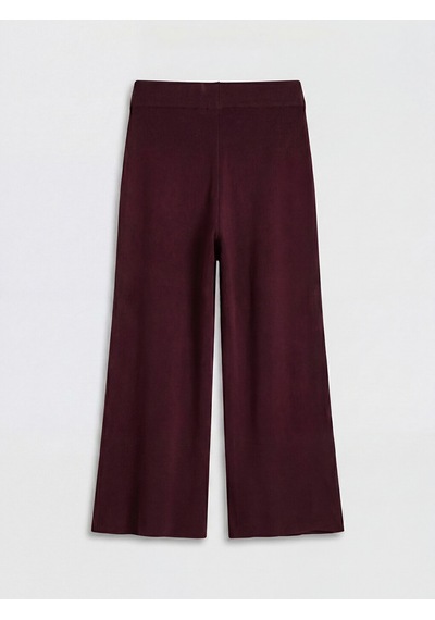 Lcw Modest Bordo Beli Lastikli Kadın Triko Pantolon