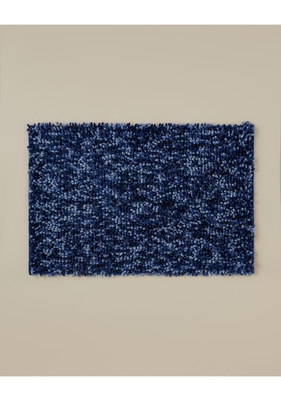 English Home Anemone Kaydırmaz Taban Banyo Paspası 50x80 Cm Lacivert