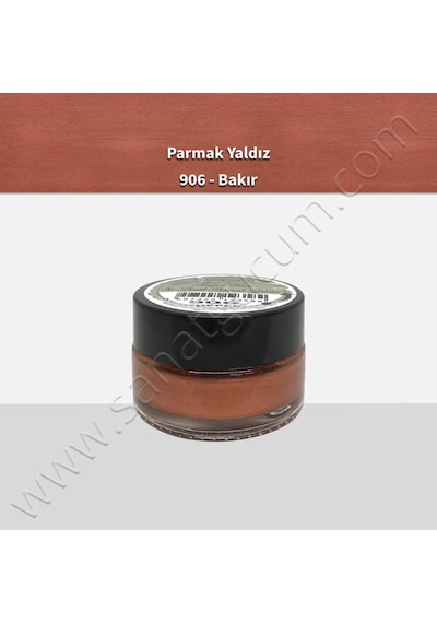 Cadence Parmak Yaldız Boya 20 Ml. 906 Bakır