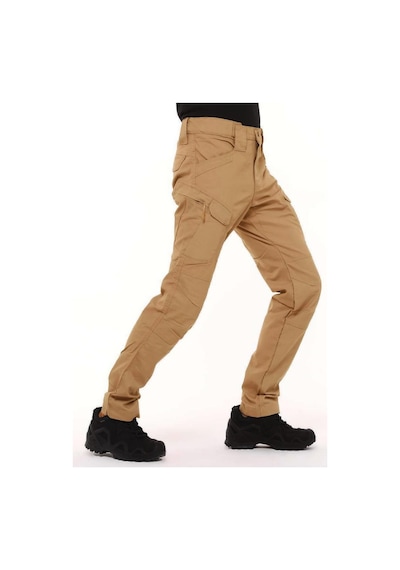 Single Sword Ön Cep Detaylı Taktik Outdoor Pantolon Kum
