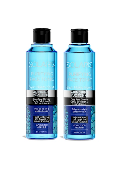 Solaris Yüz Temizleme Toniği 2 x 200 ML