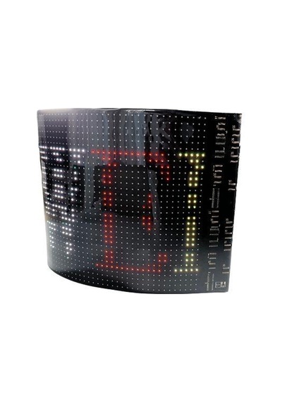 Bluetooth Lu Telefon Kontrollü 32x96 Flexible Matrix Led Ekran 5-12v 652 200 Mm Renkli
