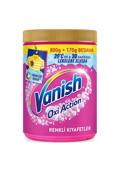 Vanish Kosla Multipower Toz 970g Renkliler Leke Çıkarıcı Deterjan Güçlendirici