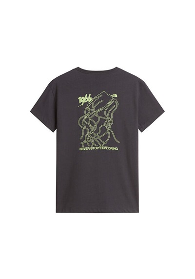 The North Face U Nse Slopes Rlx Ss Tee-graphıc Unisex Outdoor Tişörtü Nf0a8ja8rhı1 Gri
