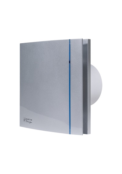 Silent-100 Crz Silver Design Zaman Ayarlı Sessiz Banyo-Wc Fanı