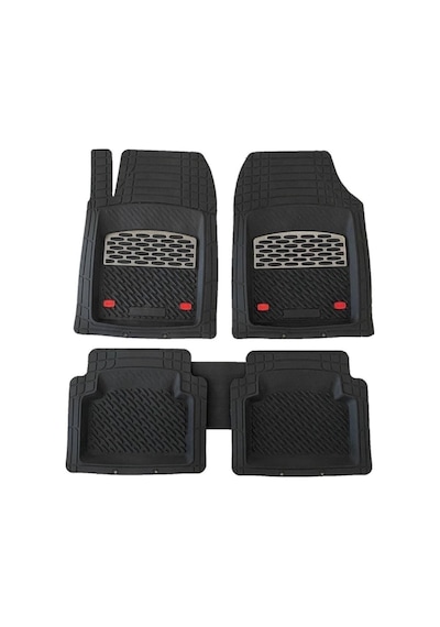 Safir Skoda Yeti Havuzlu Universal Paspas Krom Karbon