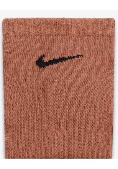 Nike Everyday Plus Cushion Sx6889-968 Antrenman No-show Çorapları 3 Çift Cok Renklı